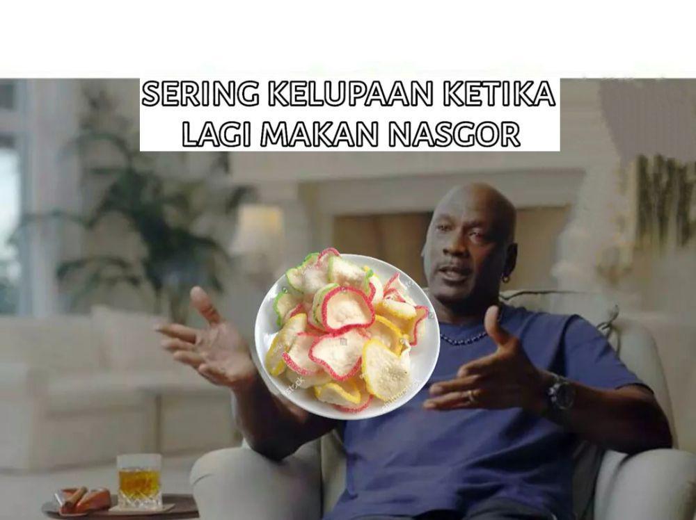 8 Meme Kerupuk yang Jadi Pelengkap Makanan, Gurihnya Bikin Nagih Terus