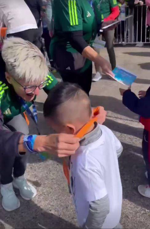 Rafathar Rayyanza ikut Berlin Marathon (Instagram.com/raffinagita1717)