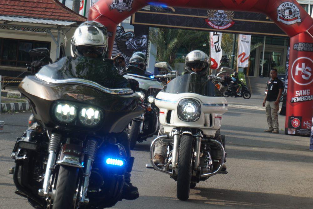 Intip Keseruan Kala 3 Ribuan Moge Serbu DIY di JBR 2024