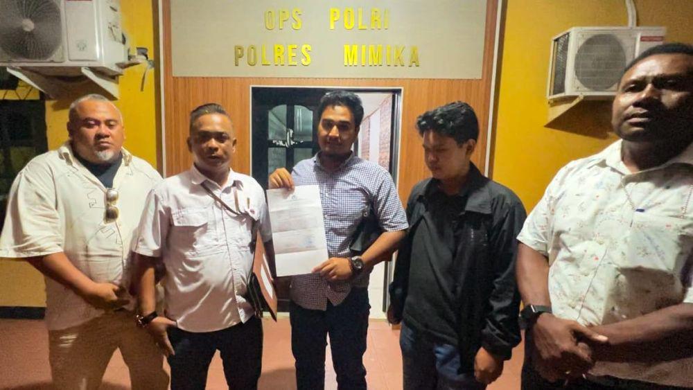 Tuduhan Ijazah Palsu, Tim Maximus-Peggi di Mimika Tempuh Jalur Hukum