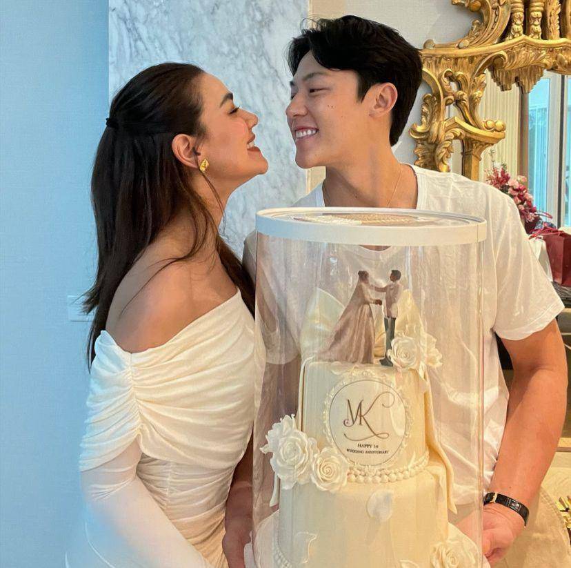 potret perayaan wedding anniversary Mark Prin dan Kimmy Kimberley (instagram.com/kimmy_kimberley)