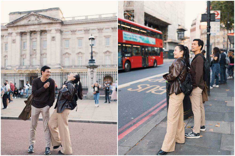 8 Potret Hesti Purwadinata dan Suami saat Liburan ke London, Seru!