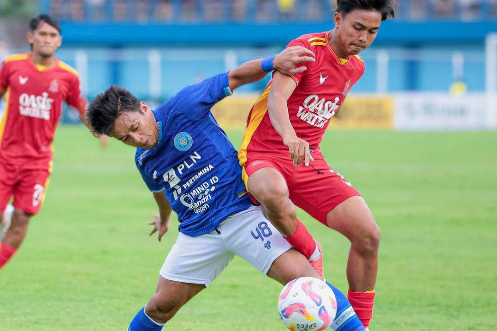 Persiku Kudus dalam laga melawan Persijap Jepara pada pekan kedua Grup 2 Liga 2 Indonesia 2024/2025. (instagram.com/persiku_kudus)