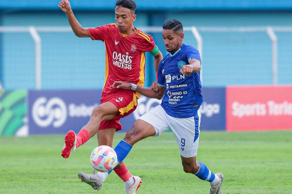 Persiku Kudus dalam laga melawan Persijap Jepara pada pekan kedua Grup 2 Liga 2 Indonesia 2024/2025. (instagram.com/persiku_kudus)