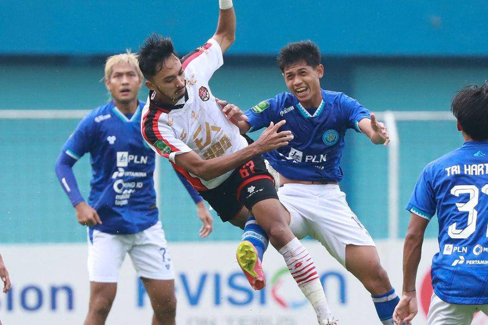 Persiku Kudus dalam laga melawan Persekat Tegal pada pekan keempat Grup 2 Liga 2 Indonesia 2024/2025. (instagram.com/persiku_kudus)