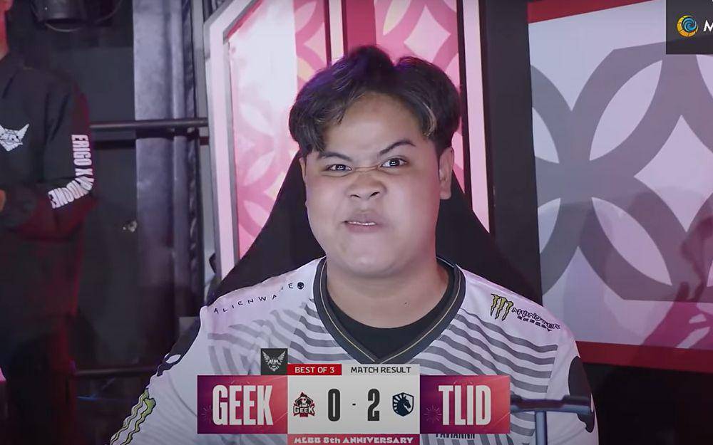 Potret Faviannn MVP pada laga Geek Fam vs TLID (YouTube.com/MPL Indonesia)