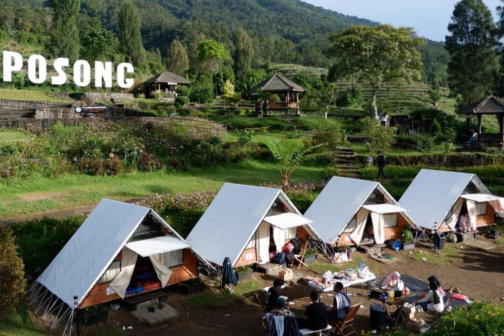 3 Lokasi Glamping di Temanggung, Nikmati Sunrise dan View Gunung