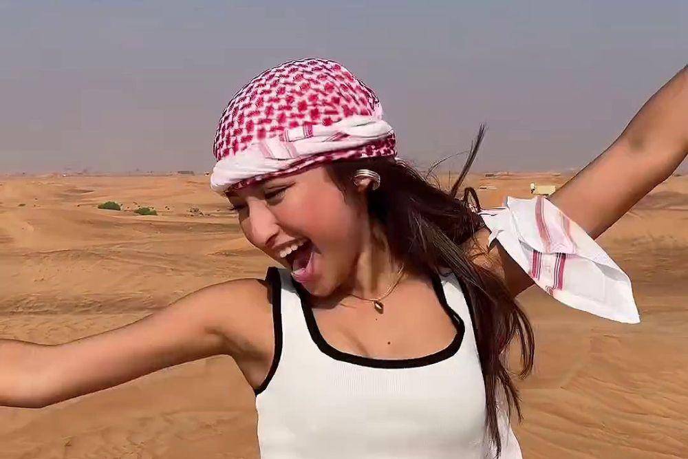 Jennifer Coppen liburan di Dubai (Instagram.com/jennifercoppenreal20)