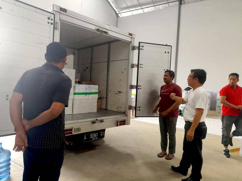 Sejumlah logistik untuk Pilkada Kota Semarang 2024 sudah tiba di Gudang KPU Kota Semarang. (dok. KPU)