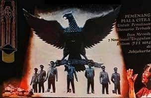 Cuplikan poster film G30S PKI (Dok.P.P.F.N/Penumpasan Pengkhianatan G30S PKI)