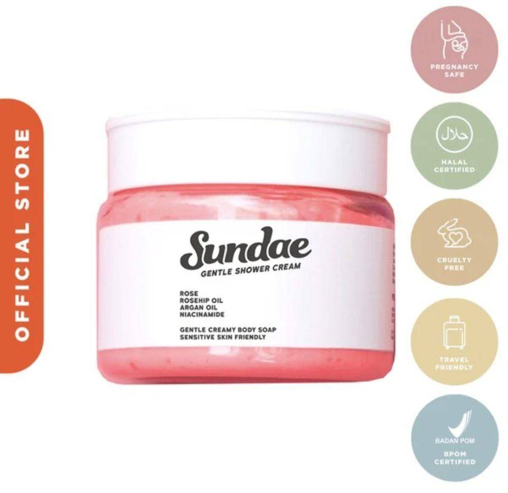 Sundae Shower Gentle Shower Cream (tokopedia.com/msbb)