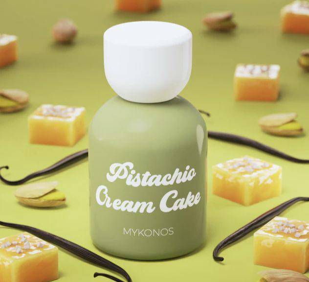 Mykonos Pistachio Cream Cake (shopee.co.id/LEONE BIANCO)