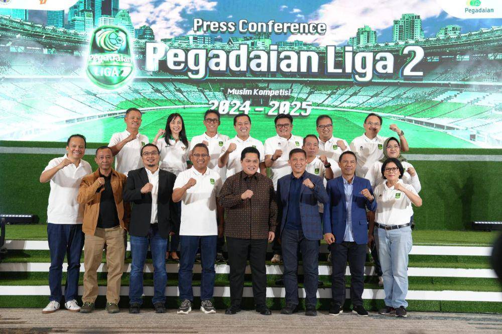 PT Pegadaian menunjukan komitmennya dalam mendukung kemajuan dunia olahraga nasional, salah satunya melalui kompetisi olahraga bergengsi yaitu sepak bola Liga 2. (Dok. Pegadaian)