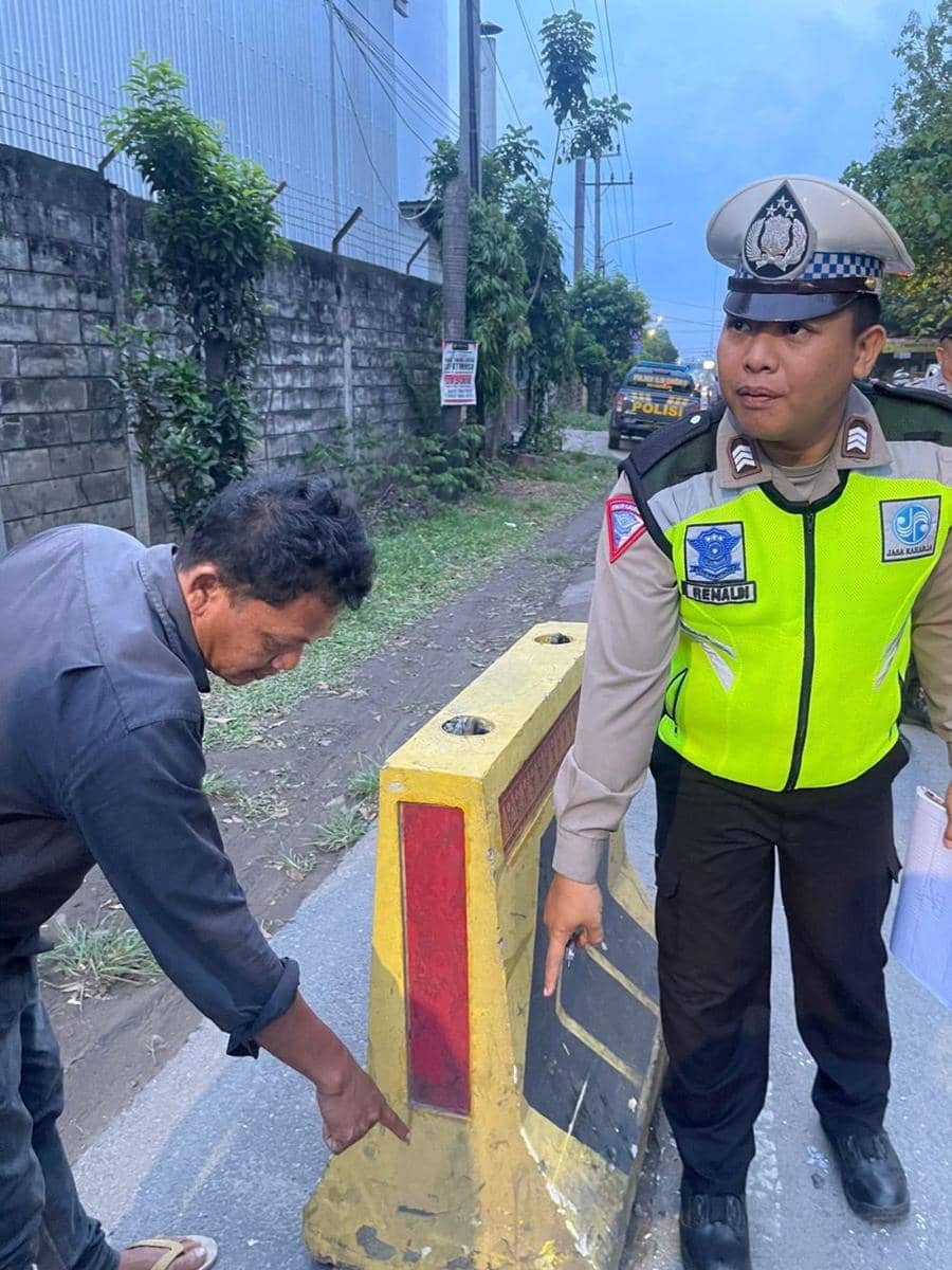 Kronologi kecelakaan perempuan terlindas truk di Palembang (Dok. Istimewa)