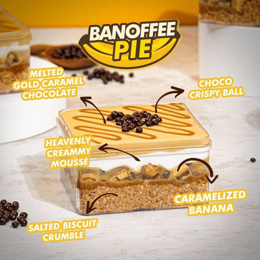 Potret menu Banoffe Pie di BIttersweet by Najla (instagram.com/bittersweet_by_najla)
