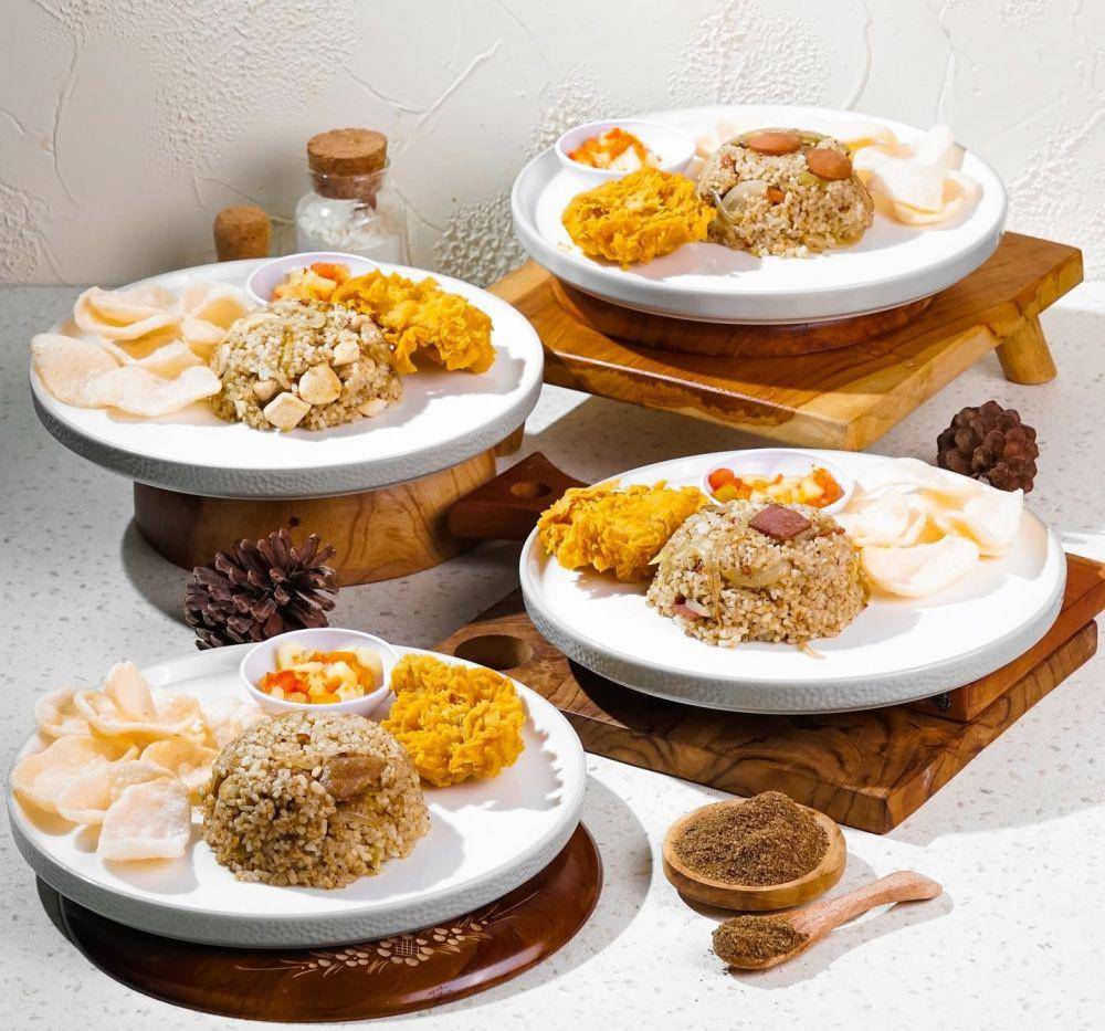 Potret menu Nasi Goreng Kebuli di BIttersweet by Najla (instagram.com/bittersweet_by_najla)