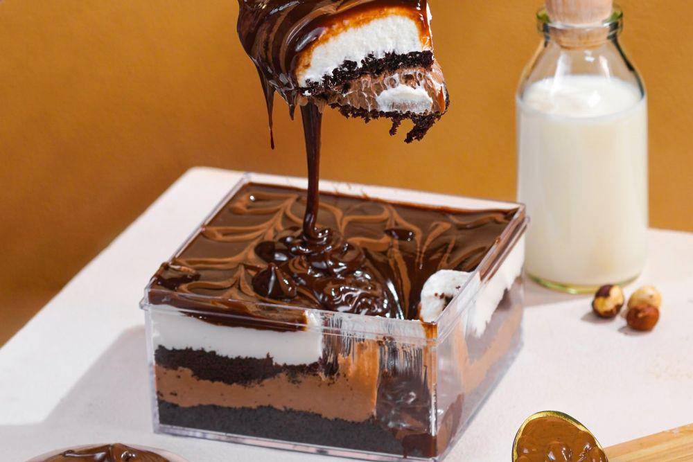 Potret menu dessert box di BIttersweet by Najla (instagram.com/bittersweet_by_najla)