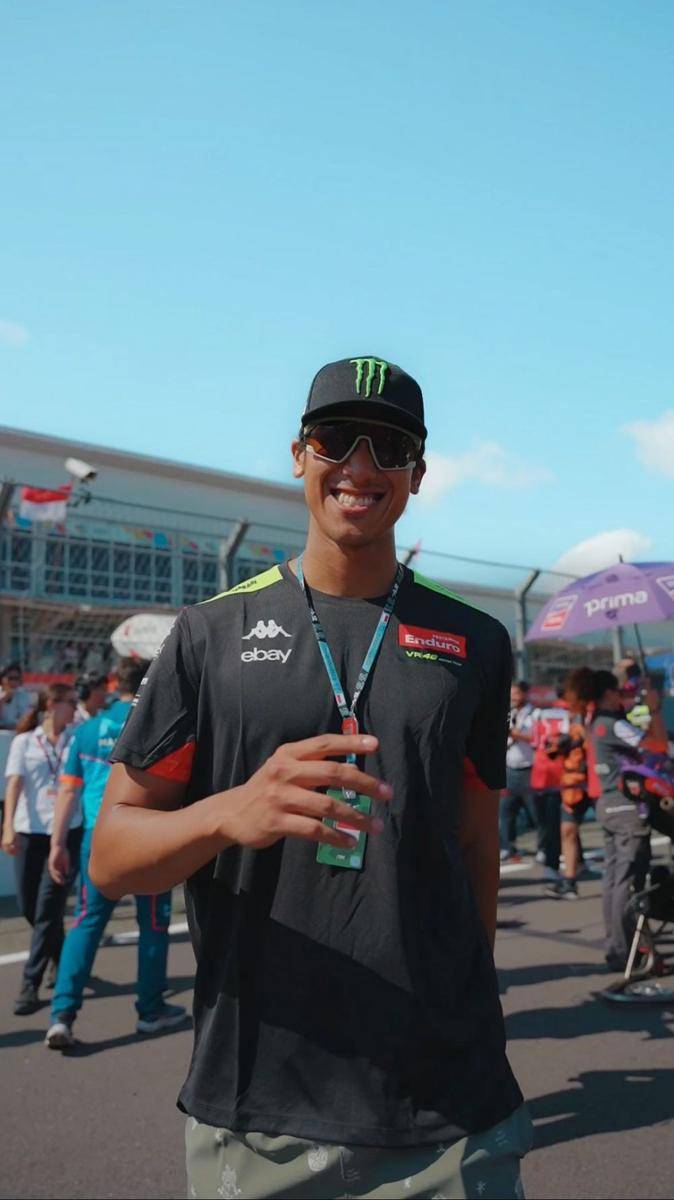 potret artis ke MotoGP Mandalika 2024 (instagram.com/gelaelized)
