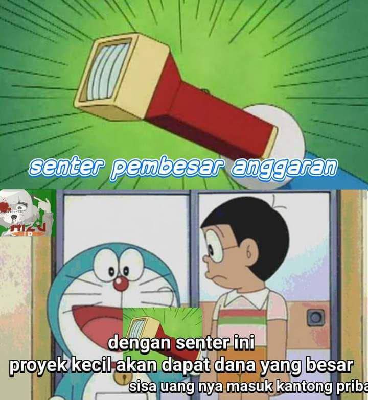 potret meme lucu Doraemon (facebook.com/menyala)