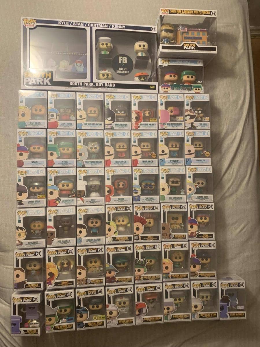 potret koleksi kartun South Park (reddit.com/user/olivierboutch)