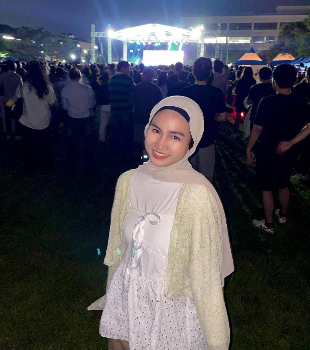 Xaviera CoC ikut festival di KAIST (Instagram.com/xavieraaputri)