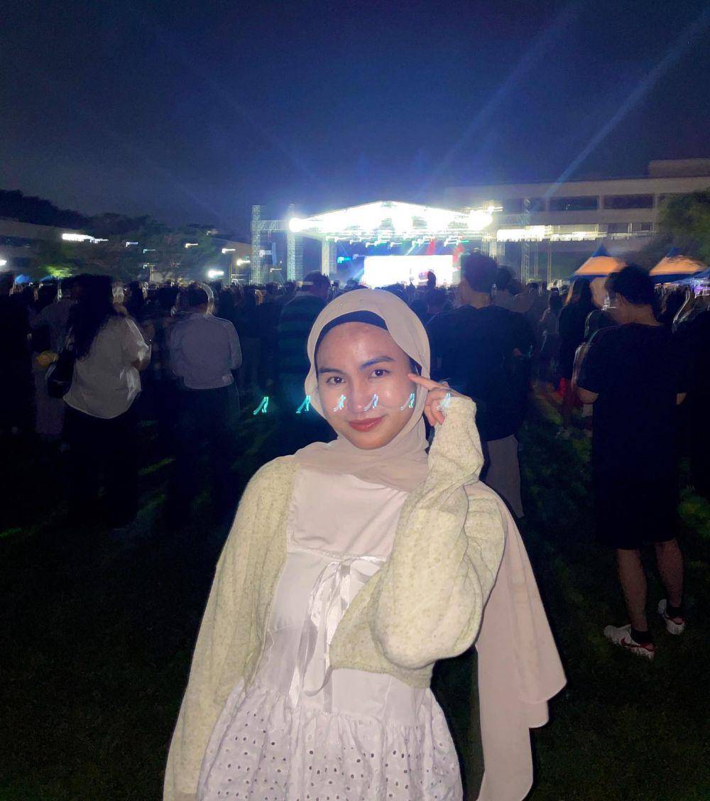 Xaviera CoC ikut festival di KAIST (Instagram.com/xavieraaputri)