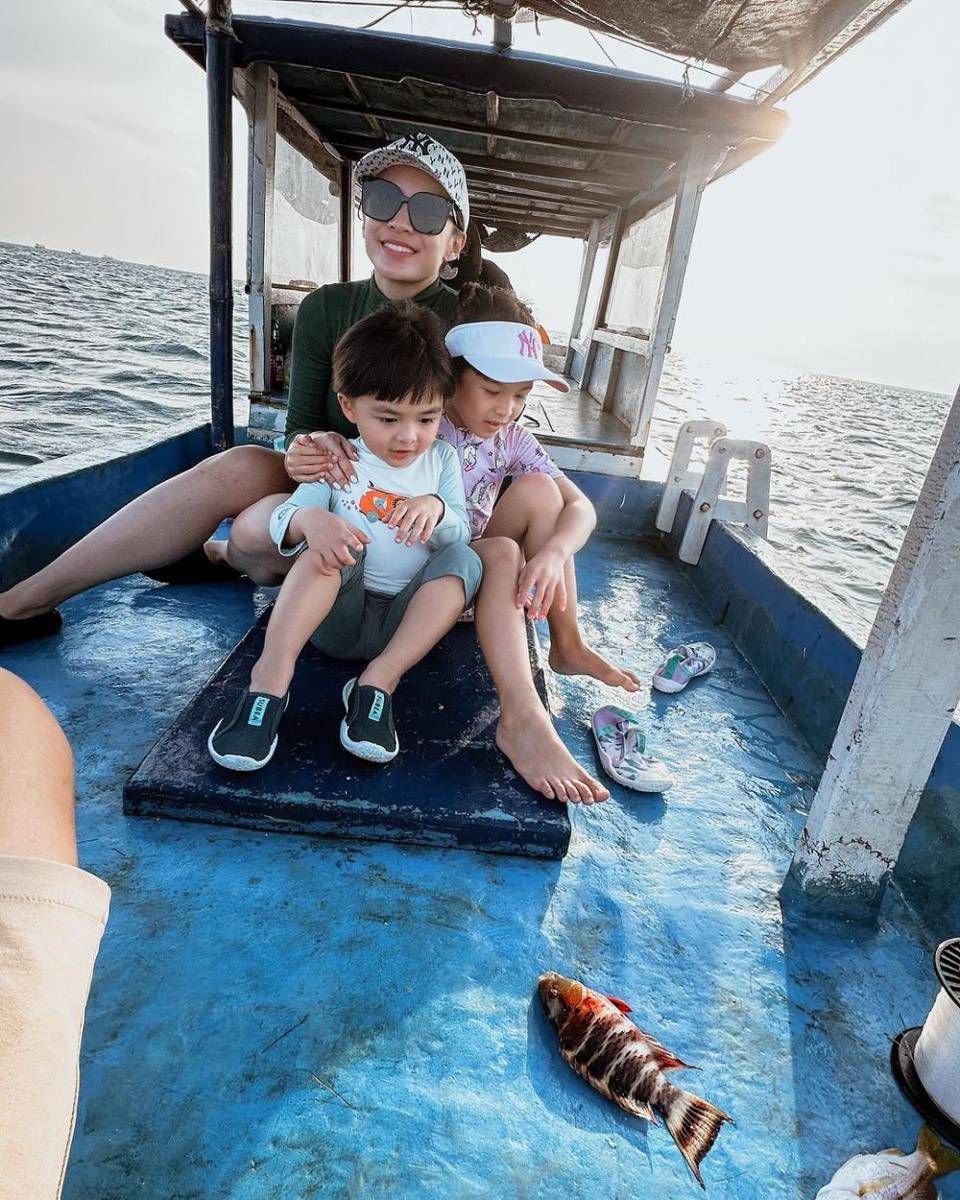 Glenn Alinskie dan keluarga di Kepulauan Seribu. (instagram.com/glennalinskie)
