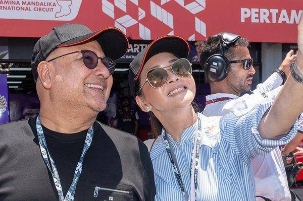 potret artis ke MotoGP Mandalika 2024 (instagram.com/maiaestiantyreal)