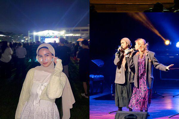 7 Potret Xaviera Clash of Champions Ikut Festival di Kampus KAIST
