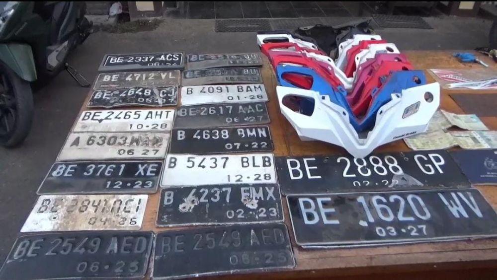 Polisi Bekuk Spesialis Pemalsu Nomor Mesin dan Rangka Sepeda Motor