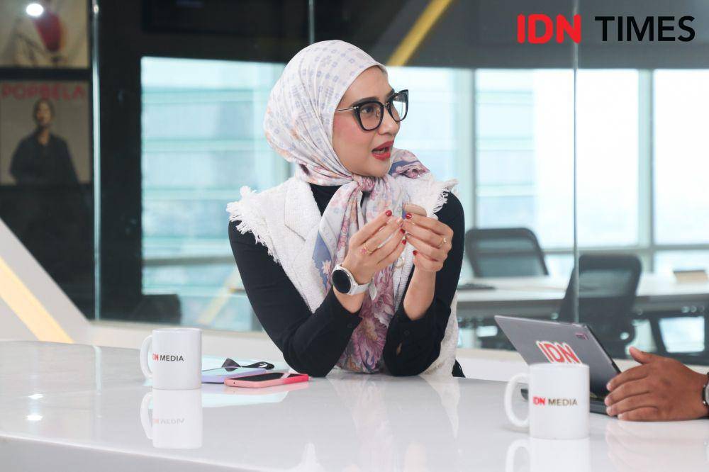 Staf Khusus Presiden Jokowi, Angkie Yudistia (IDN Times/Ilman Nafi'an)
