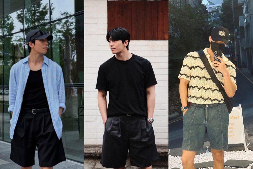 7 Padu Padan Short Pants ala Wi Ha Joon, Anti Gerah Buat Liburan!