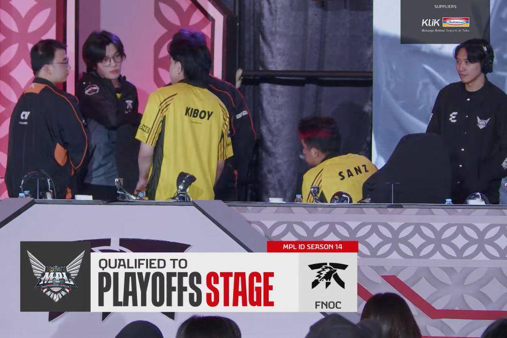 Fnatic Onic lolos ke playoff (YouTube.com/MPL Indonesia)