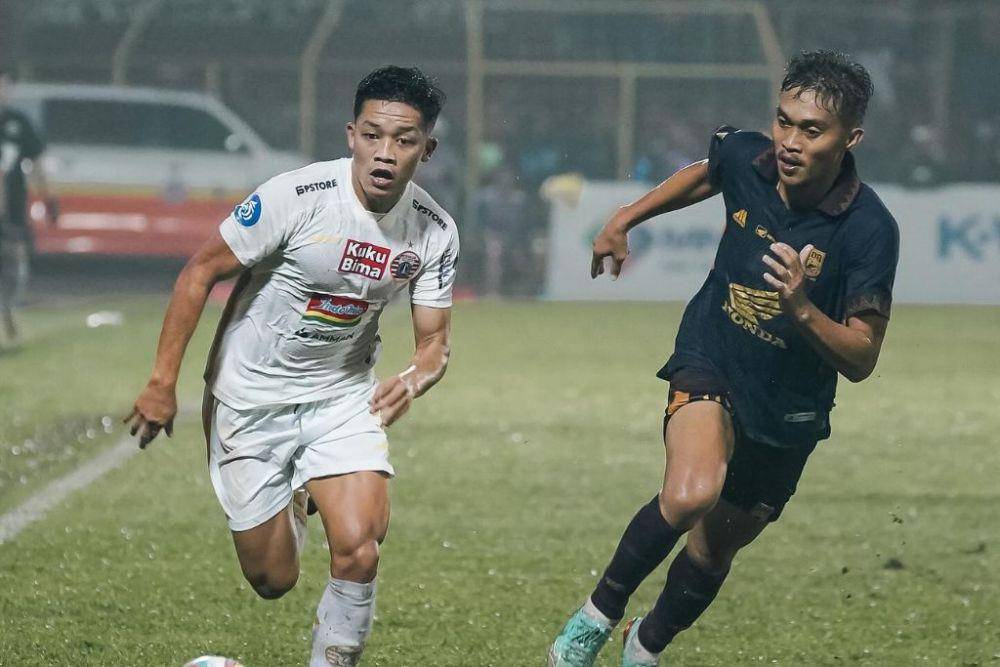 Salah satu momen laga pekan ke-18 BRI Liga 1 2023/24 antara PSM Makassar versus Persija Jakarta yang berlangsung di Stadion Gelora BJ Habibie Parepare pada 3 November 2023. (Instagram.com/persija)