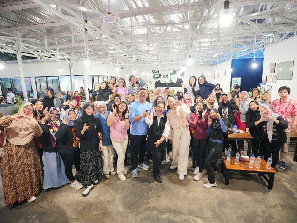 Bakal Calon Wali Kota Semarang nomor urut 1, Agustina Wilujeng hadir dalam diskusi Perempuan Mendengar, Sabtu (28/9/2024). (IDN Times/bt)
