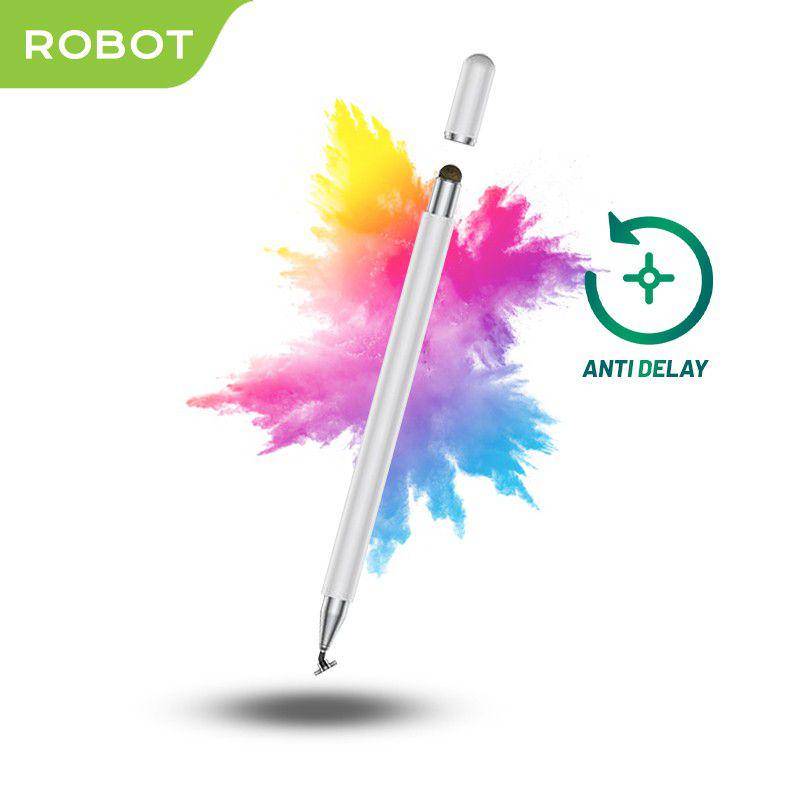 ROBOT RSP01 Universal 2 in 1 Capacitive Stylus Pen (tokopedia.com/ROBOT OFFICIAL SHOP)