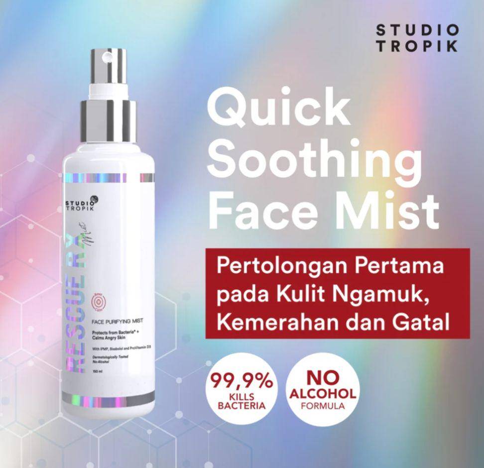 Studio Tropik Rescue RX Antibacterial Face Mist (studiotropik.com)