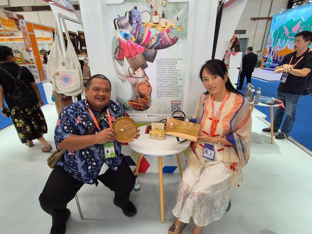 UMKM binaan Pertamina pada The 21st China ASEAN Expo 2024 (CAEXPO 2024) (dok. Pertamina)