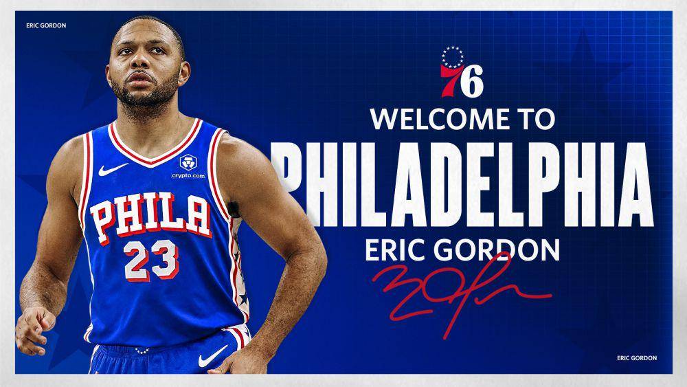 Eric Gordon bergabung dengan Philadelphia 76ers pada musim panas 2024. (nba.com)