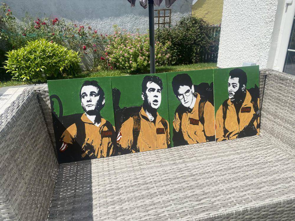 potret koleksi Ghostbusters (reddit.com/user/mikesartwrks)