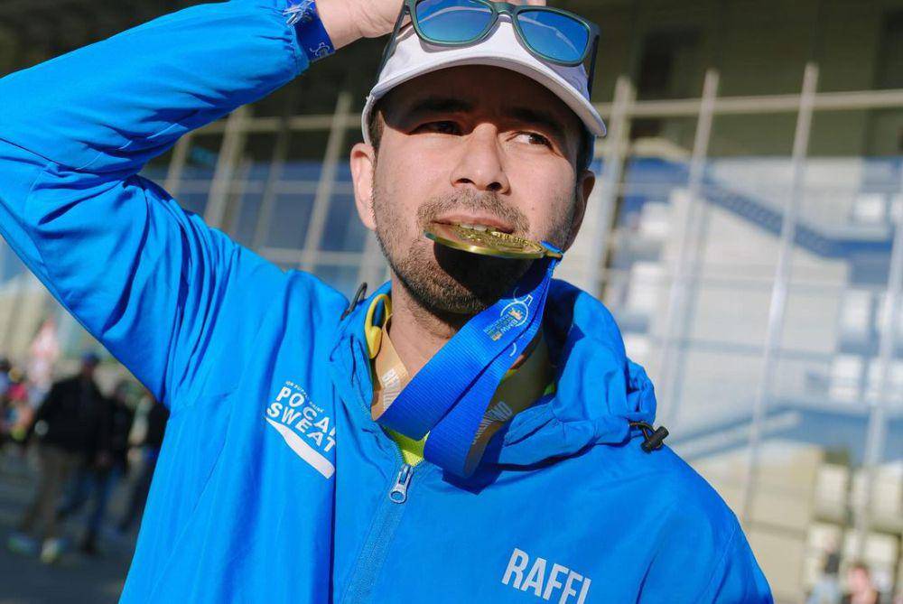 potret Raffi Ahmad finish Berlin Marathon 2024 (instagram.com/raffinagita1717)