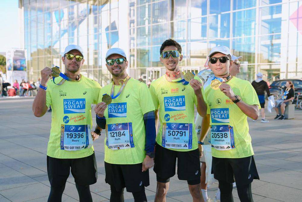 potret Raffi Ahmad finish Berlin Marathon 2024 (instagram.com/raffinagita1717)