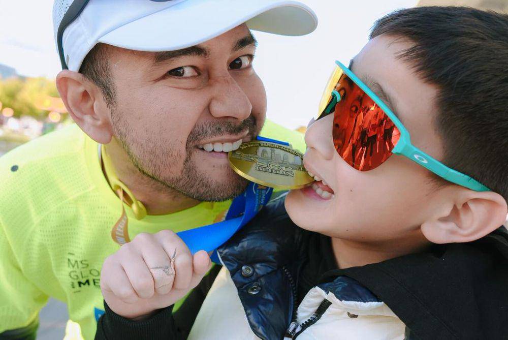 potret Raffi Ahmad finish Berlin Marathon 2024 (instagram.com/raffinagita1717)