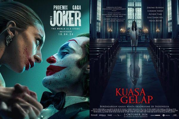 Daftar Film Bioskop Tayang Oktober 2024, Joker 2 sampai Kuasa Gelap