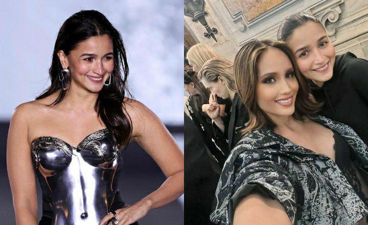 7 Potret Alia Bhatt di Paris Fashion Week 2024, Akrab sama Cinta Laura