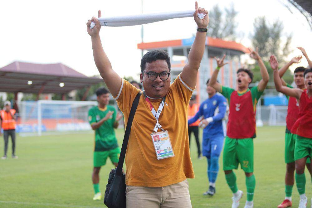 Gusti Lubis pelaksana Kemenkeu Mengajar 9 di Samosir (dok.istimewa)