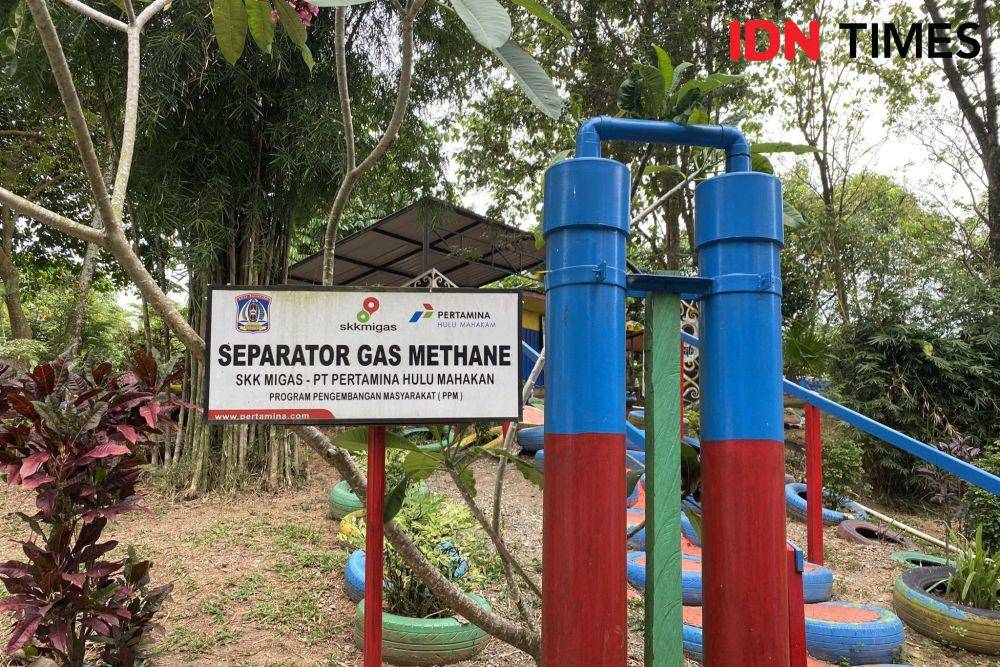 Program Wasteco yang diinisiasi oleh Pak Suyono di Kelurahan Manggar, Balikpapan, Kalimantan Timur. (IDN Times/Besse Fadhilah)