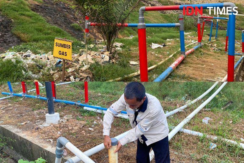 Program Wasteco yang diinisiasi oleh Pak Suyono di Kelurahan Manggar, Balikpapan, Kalimantan Timur. (IDN Times/Besse Fadhilah)