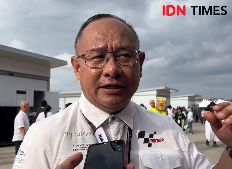 Chairman MotoGP Indonesia Respons Soal Lintasan Sirkuit yang Kotor