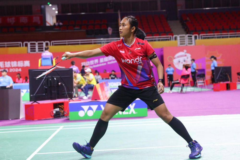 Kavitha Nadjwa Aulia di Piala Suhandinata 2024 (dok.PP PBSI)